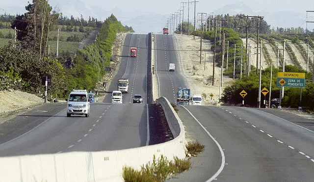 Vía rápida. La autopista de 475 kilómetros unirá Sullana (Piura) con Trujillo (La Libertad). Es una alternativa a la accidentada Panamericana Norte. Foto: difusión