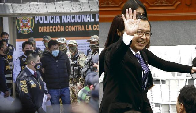 Los últimos casos de presunta corrupción involucran a gobernadores de Arequipa y Madre de DIos. Foto: Composición La República