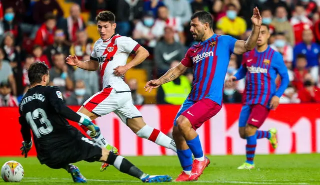 Agüero lleva un gol con la camiseta del FC Barcelona. Foto: Sergio Kun Aguero Twitter