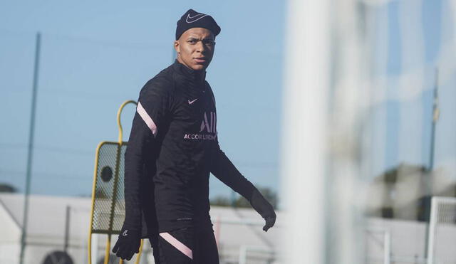 Mbappé jugó el clásico ante Marsella, ahora estará deberá ver el duelo entre el PSG vs. Lille desde las gradas. Foto: web PSG