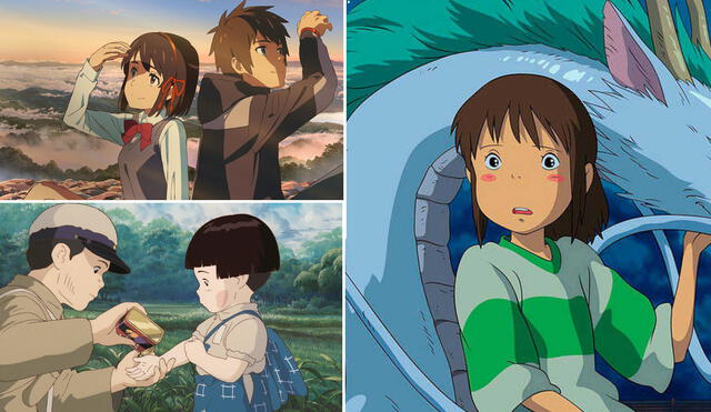Entérate el orden de las mejores películas animes calificadas por IMDb. Foto: Studio Ghibli / Toho