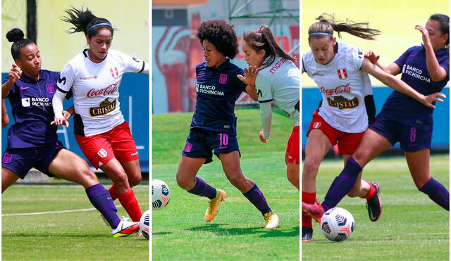Las blanquiazules son las campeonas del torneo femenino nacional 2021. Foto: composición/ Alianza Lima femenino/ selección peruana