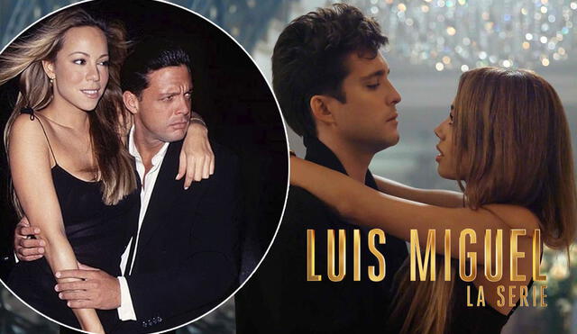 Luis Miguel y Mariah Carey tuvieron un sonado romance durante tres años. Foto: composición/Netflix