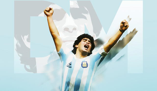 Maradona falleció el 25 de noviembre del 2020. Foto: AFA