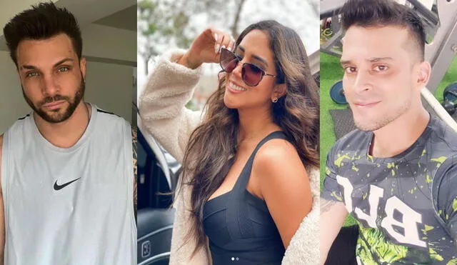 Nicola Porcella y Christian Domínguez son duramente criticados por opinar sobre la situación de Melissa Paredes y Rodrigo Cuba. Foto: composición captura Instagram Nicola Porcella/ Instagram Melissa Paredes/ Instagram Christian Dominguez.