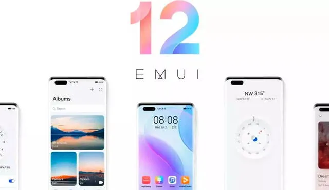 EMUI 12 llegará a móviles Huawei en 2022. Foto: Huawei