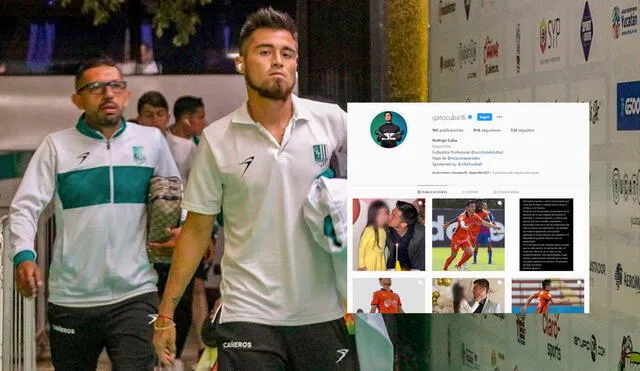 Rodrigo Cuba expuso los mensajes de las conversaciones que tuvo con Melissa Paredes. Foto: Instagram