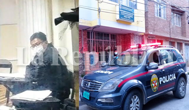 Detienen a gobernador regional de Puno, Agustín Luque. Foto: La República/Juan Carlos Cisneros