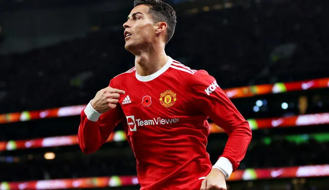 Cristiano Ronaldo lleva cuatro goles en su regreso a la Premier League. Foto: Manchester United