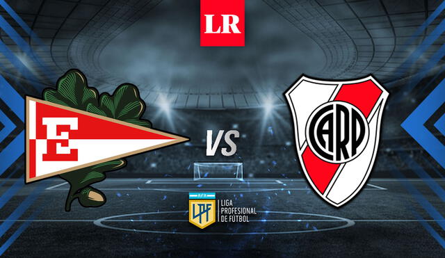 Estudiantes La Plata vs. River Plate EN VIVO por el fútbol argentino. Foto: composición GLR/Jazmín Ceras