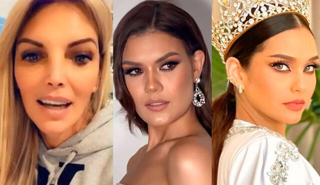 Jessica Newton confirmó que Janick Maceta no acompañaría a Yely Rivera al Miss Universo. Foto: captura Miss Perú / Instagram