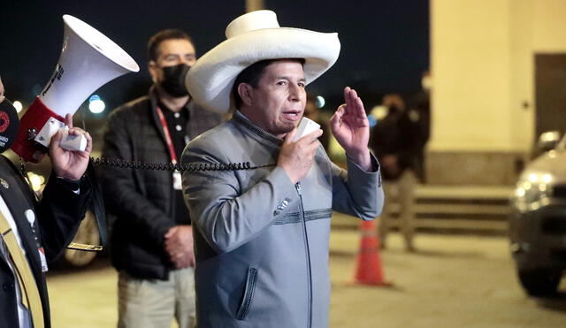 Pedro Castillo es presidente de la República del Perú desde el 28 de julio de 2021. Foto: Presidencia
