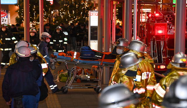 En Japón se generó pánico y caos tras el ataque. Foto: AFP