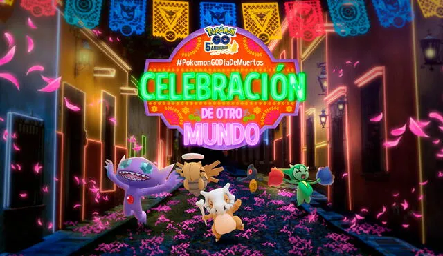 Marowak de Alola estará apareciendo en estado salvaje en Pokémon GO por el día de los Muertos. Foto: Pokémon GO