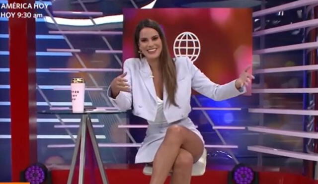 Valeria Piazza cuenta por qué no aceptó participar en Reinas del show segunda temporada. Foto: captura de América TV