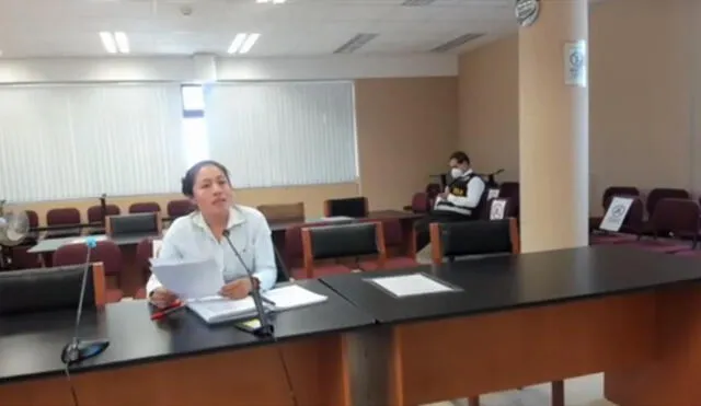 La consejera Jeimy Flores indicó que dio facilidades al Ministerio Público para que entren a su casa. Foto: Captura Justicia TV