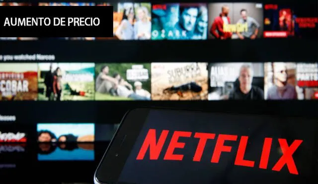 Netflix sube los precios de suscripción mensual para todos los planes