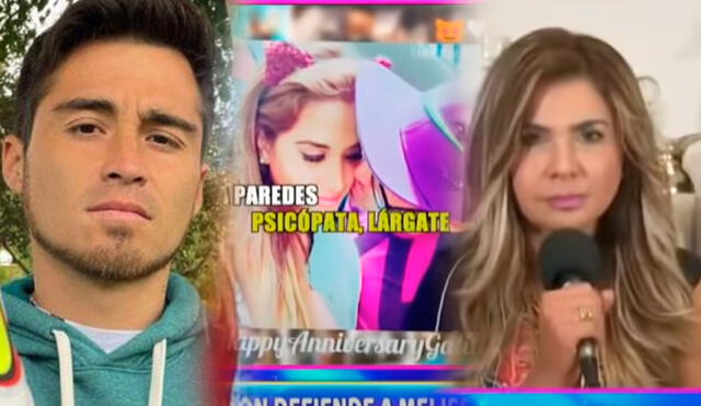 Melissa Paredes insulta a Rodrigo Cuba delante de su hija, según audio revelador. Foto: captura/ATV