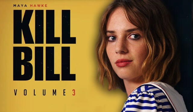 Maya Hawke está dispuesta a actuar en Kill Bill. Foto: composición/Netflix