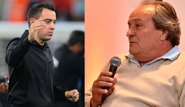 'Milonguita' Heredia ve como una buena opción la llegada de Xavi. Fuente: Composición AFP/EFE