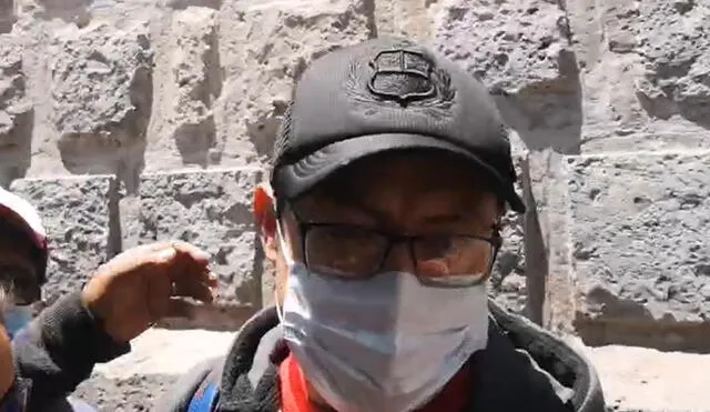 Llayqui Cáceres es investigado por el caso Los Hijos del Cóndor. Foto: captura video Exitosa