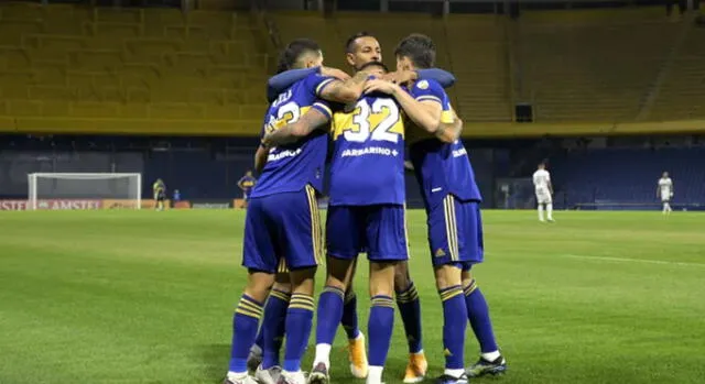 El Boca Juniors se ubica en sexta posición en el campeonato local. Foto: EFE