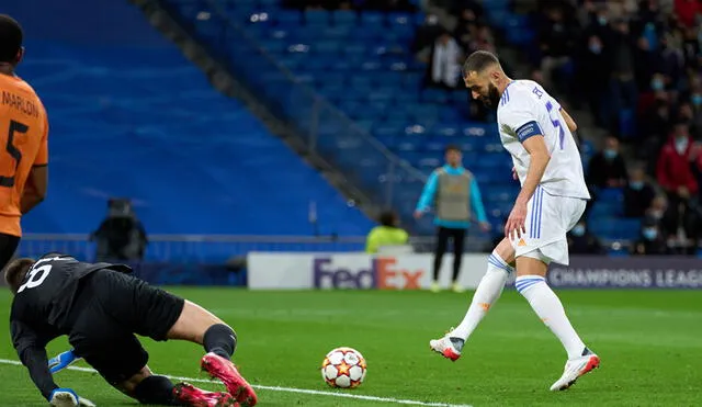 Karim Benzema suma tres goles en la presente Champions League. Foto: UEFA Champions League
