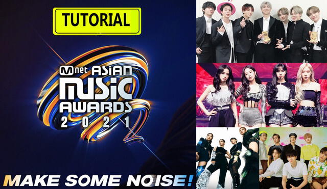 Más de 50 actos coreanos disputan los Mnet Asian Music Awards 2021. Foto: composición LR/Mnet/YG/SM