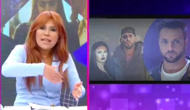 “Buscan ganar rating con eso", aseguró Magaly Medina durante su programa. Foto: captura ATV/captura América TV