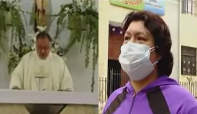 Familiares piden sanción ejemplar contra el párroco. Foto: captura de Panamericana