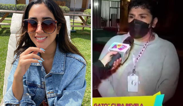 Melissa Paredes y Rodrigo Cuba se separaron tras el ampay de la conductora.  Foto: Instagram/captura Amor y Fuego