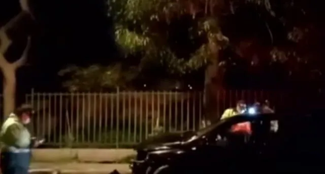 El accidente solo provocó daños materiales. Video: América Noticias