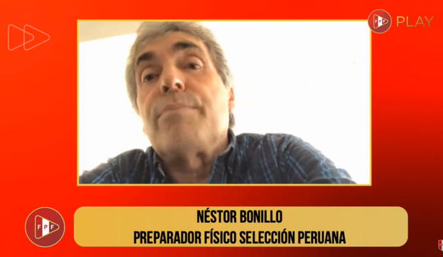 Néstor Bonillo llegó a la selección peruana junto a Ricardo Gareca en 2015. Foto: captura de FPF