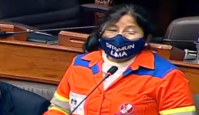 Isabel Cortez era representante del sindicato de los trabajadores de limpieza municipales. Foto: captura de pantalla