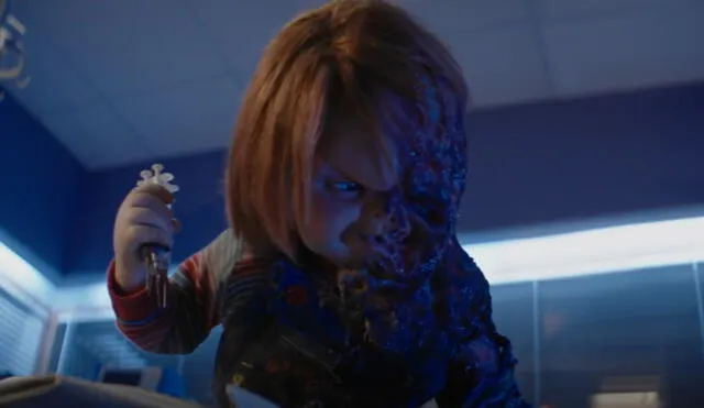 Chucky, la serie: la nueva apariencia del muñeco diabólico en el episodio 4. Foto: captura propia.