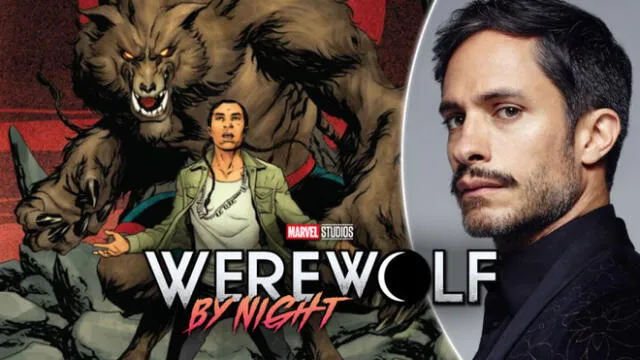 El mexicano Gael García Bernal será parte de Werewolf by night. Foto: composición/Marvel Comics