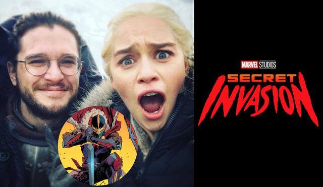 Kit Harrington y Emilia Clarke podrían reunirse en Secret Invasion, la próximo serie de Marvel en Disney+. Foto: composición/ difusión / Fandom