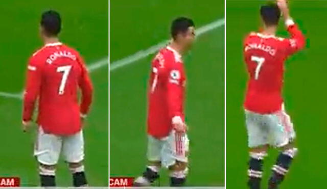 Cristiano Ronaldo regresó esta temporada al Manchester United luego de dejar la Juventus. Foto: captura ESPN