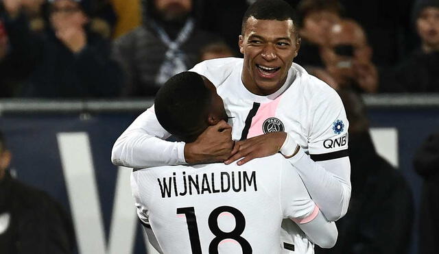 PSG y Bordeaux se vieron las caras por la fecha 13 de la Ligue 1. Foto: AFP