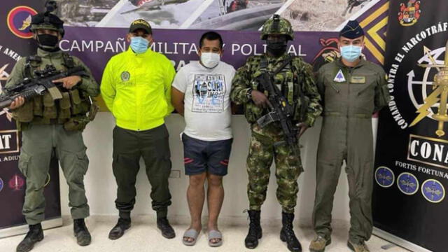 Aurelio Suárez Pérez fue capturado en una operación conjunta del Ejército Nacional, la Fuerza Aérea, la Policía Nacional y la Fiscalía General de la Nación. Foto: Noticias RCN