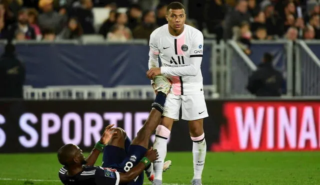 Kylian Mbappé anotó su sexto tanto en la presente Ligue 1. Foto: EFE.