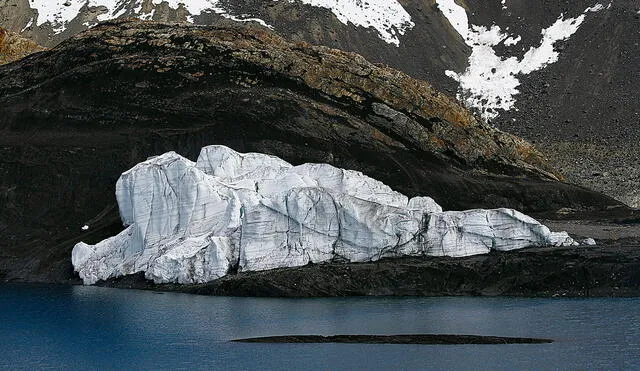 En peligro. Según la Autoridad Nacional del Agua (ANA), el Perú perdió el 51% de su superficie glaciar en los últimos 50 años. Foto: La República