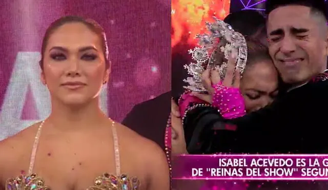 Isabel Acevedo se convirtió en el primer lugar de la segunda temporada de Reinas del show 2021. Foto: composición LR