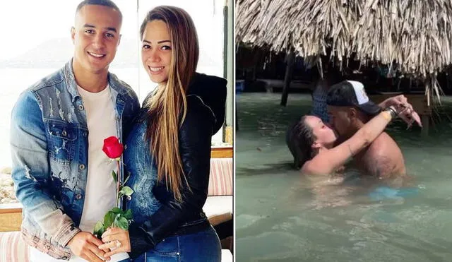 Jesús Barco le pidió la mano a Melissa Klug para que sea su esposa a mediados de setiembre. Foto: composición/ Instagram