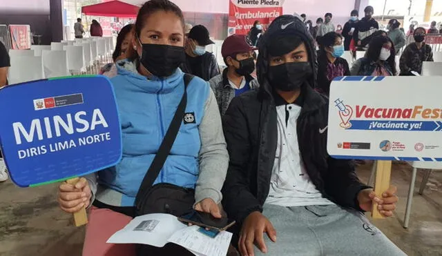 La vacunación en Perú se encuentra en los mayores de 12 años. Foto: Minsa