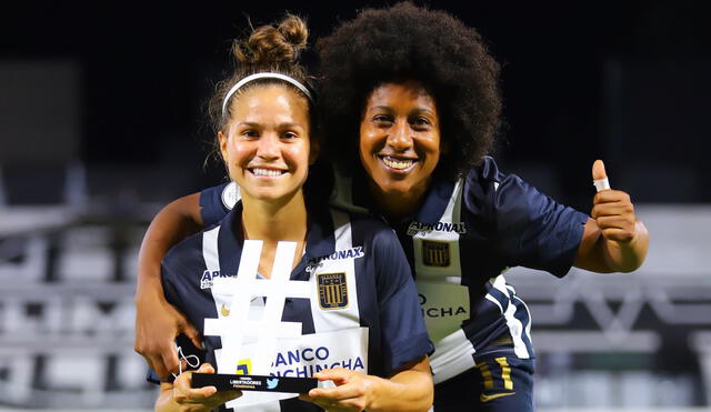 Adriana Lúcar anotó el único gol de Alianza Lima. Foto: Alianza Lima.