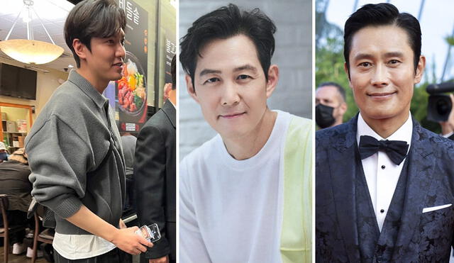Invitación a gala en Los Ángeles propició reunión de actores coreanos. Foto: composición/Naver