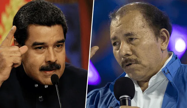 Nicolás Maduro es uno de los principales aliados políticos de Daniel Ortega. Foto: composición LR