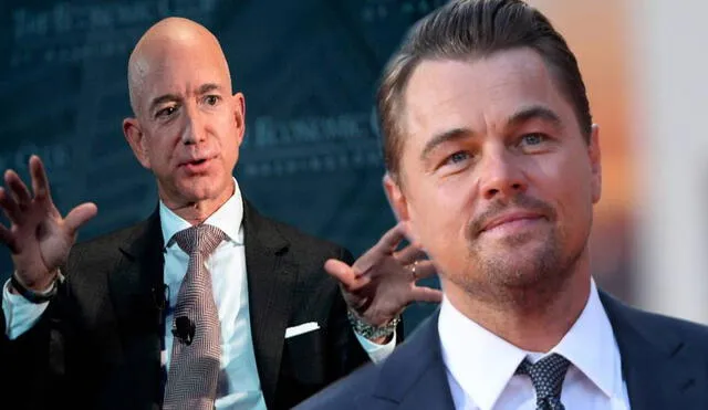 Jeff Bezos recurrió a Twitter tras el video viral de su novia con Leonardo DiCaprio. Foto: composición AFP