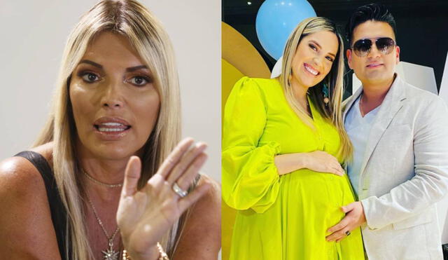 Deyvis Orosco y Cassandra Sánchez celebraron el baby shower de su bebé junto a Jessica Newton y otros famosos. Foto: composición/ La República/ Instagram